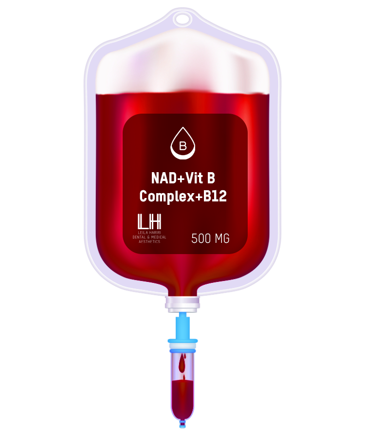 NAD With 500 mg + High quality Vitamin B Complex + B12