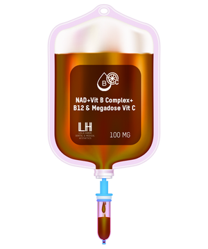 NAD With 100 mg + High quality Vitamin B Complex + B12 & Megadose Vitamin C